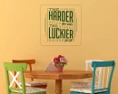 The Hard You Work Quotes Wall Decal Motivational Vinyl Art Stickers